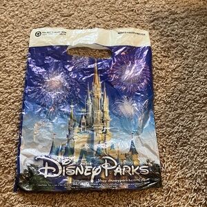 Disney Parks Blue and White Bag